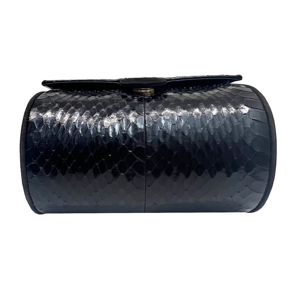Salvatore Ferragamo Shoulder Bag Python Leather S… - image 3